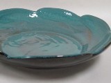 218 bowl, turquoise with back interior